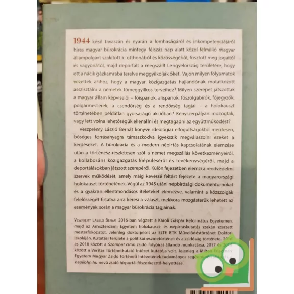 Veszprémy László Bernát: Gyilkos irodák