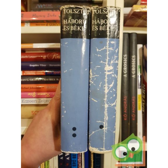 Lev Tolsztoj: Háború és béke (2 kötet együtt)