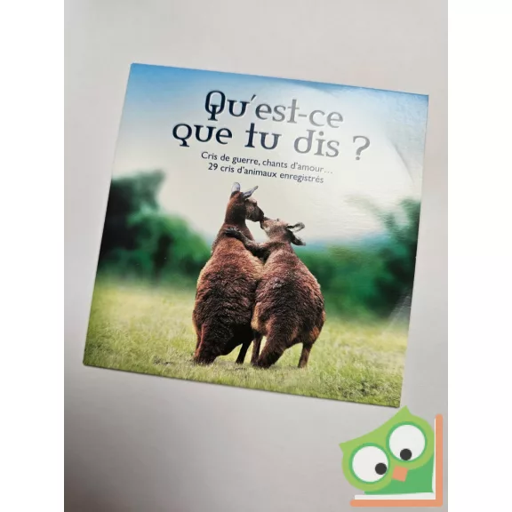 On n'est pas des bêtes!: L'encyclopédie de la séduction chez les animaux + audio cd