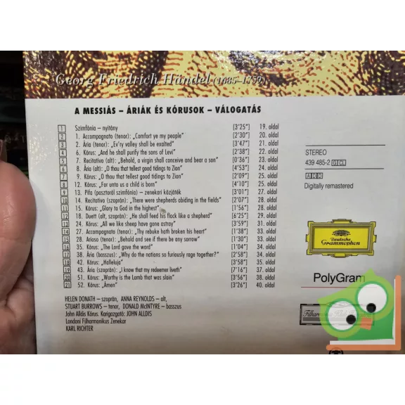 Händel - Népszabadság Filharmónia - Klasszikusok sorozata (CD melléklettel)