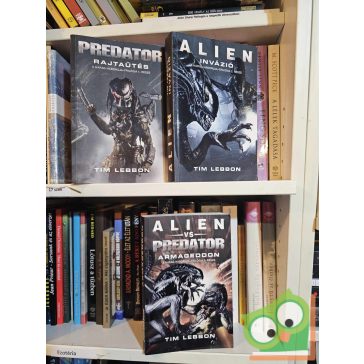   Tim Lebbon: A Harag háborúja I-III. (Alien vs. Predator) (Nagyon ritka)