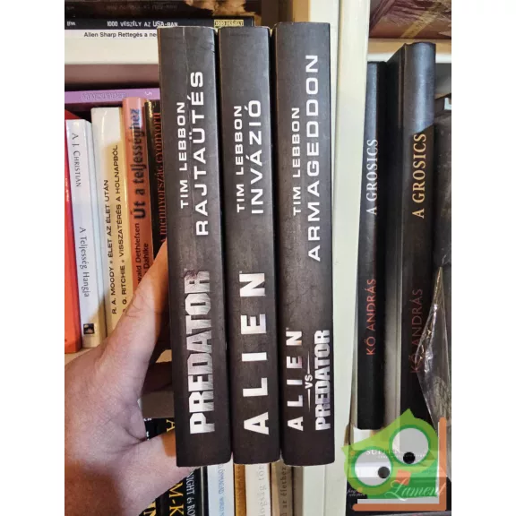 Tim Lebbon: A Harag háborúja I-III. (Alien vs. Predator) (Nagyon ritka)