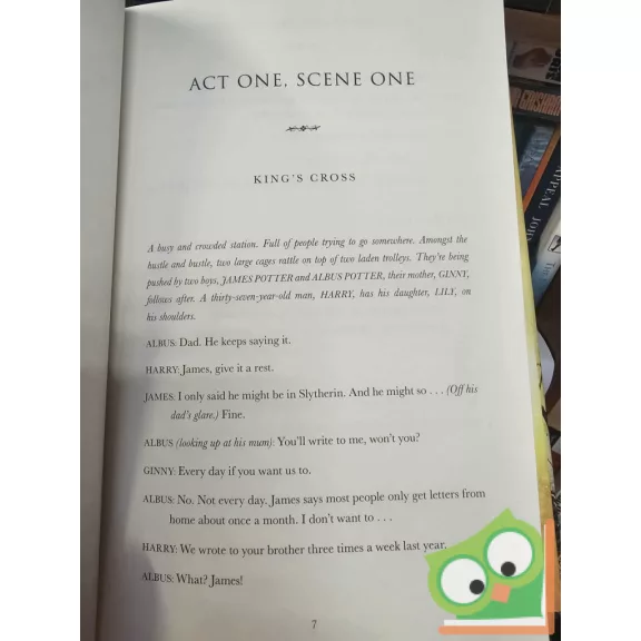 John Tiffany (Adaptation), Jack Thorne, J.K. Rowling: Harry Potter and the Cursed Child: Parts One and Two