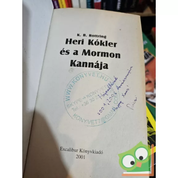 K. B. Rottring: Heri Kókler és a mormon kannája (Heri Kókler 2.)