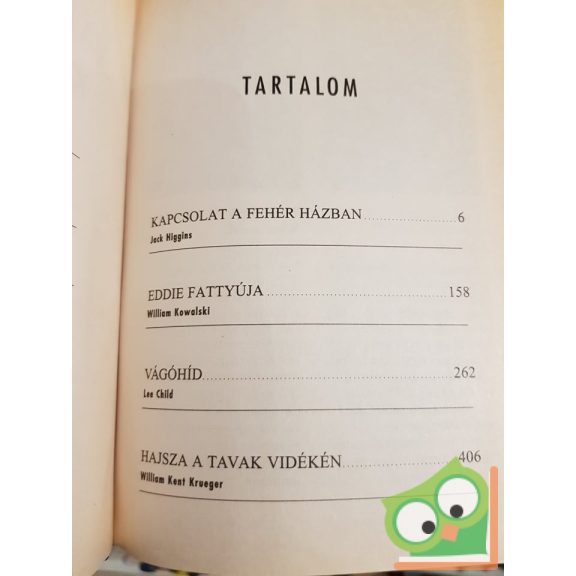 Jack Higgins, William Kowalski, Lee Child, William Kent Krueger (Reader's Digest) 2001/03