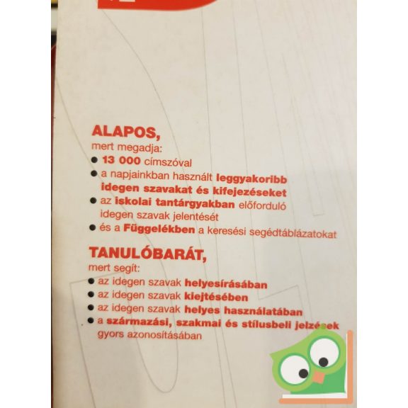 Bakos Ferenc (szerk.): Idegen szavak és kifejezések szótára