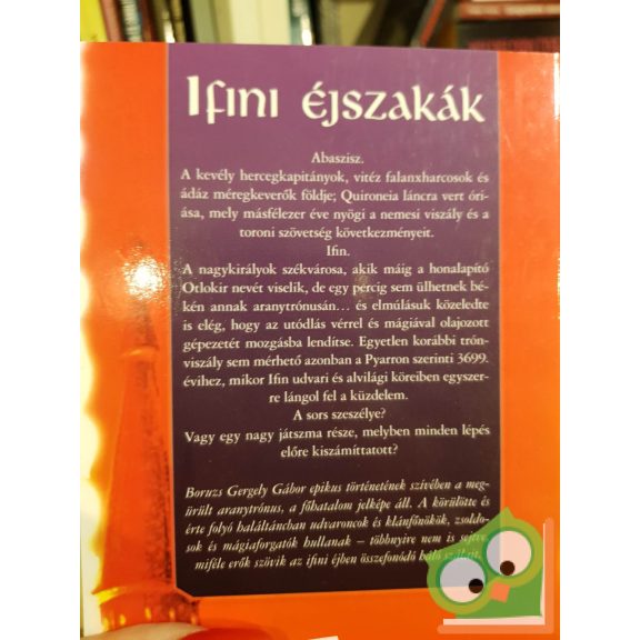 Boruzs Gergely Gábor: Ifini éjszakák I-II. (Ifini éjszakák 1.) (2 kötet együtt) (M.A.G.U.S.)