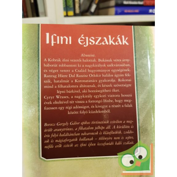 Boruzs Gergely Gábor: Ifini éjszakák I-II. (Ifini éjszakák 1.) (2 kötet együtt) (M.A.G.U.S.)