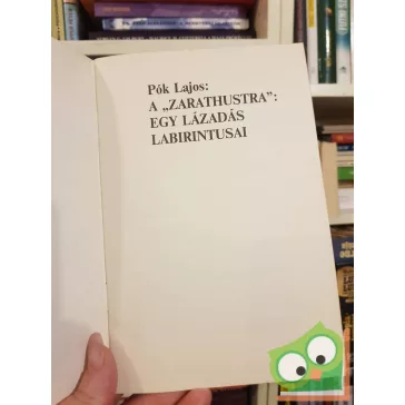 Friedrich Nietzsche: Im-ígyen szóla Zarathustra