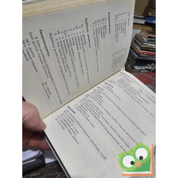 Inzelt István: Vegyi receptek (1967, Ritka)