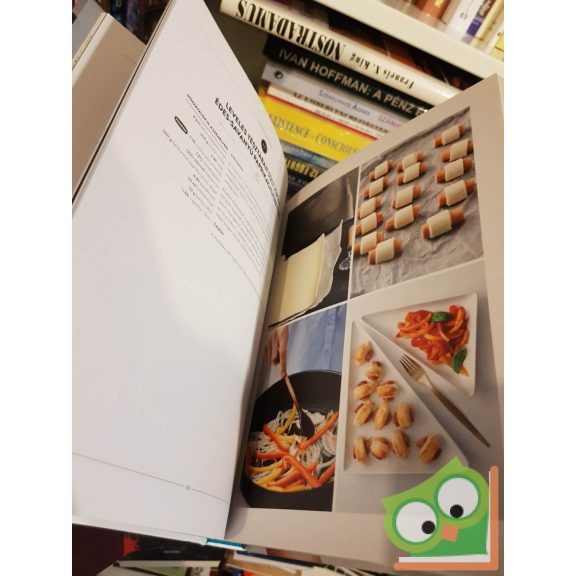 Mautner Zsófia - Széll Tamás: Ízek nyomában (Lidl szakácskönyv) (ritka) (fóliás)