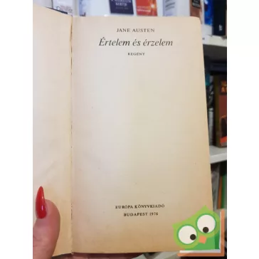 Jane Austen: Értelem és érzelem