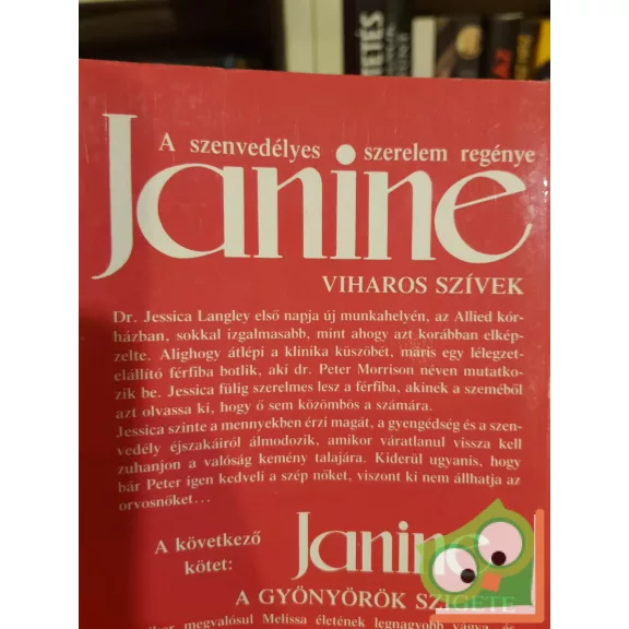 Heidi Cook: Viharos szívek (Janine - A szenvedélyes szerelem regénye)