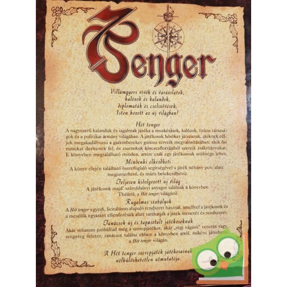 John Wick - Jennifer Wick - Kevin Wilson: Játékosok könyve (7tenger) - 1668 -