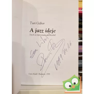 Turi Gábor: A jazz ideje