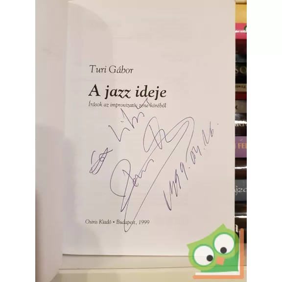 Turi Gábor: A jazz ideje