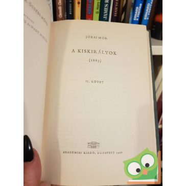 Jókai Mór: A kiskirályok (2 kötet együtt)