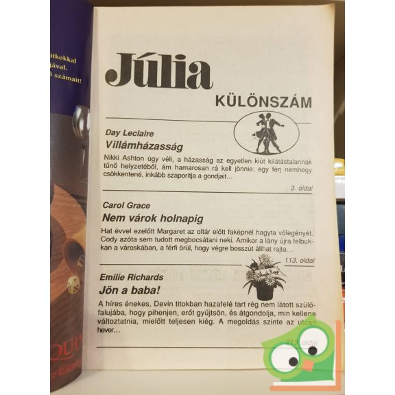 Júlia különszám 1999/2