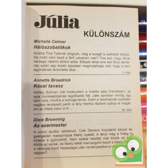 Júlia különszám 19. kötet 2007