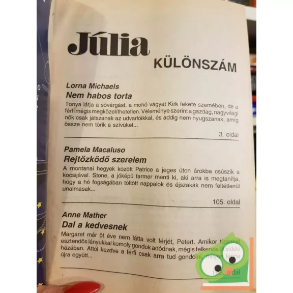 Júlia különszám 2000/1