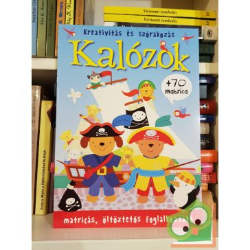   Kalózok – Matricás, öltöztetős foglalkoztató + 70 matrica
