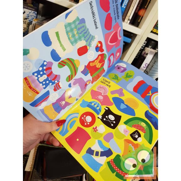 Kalózok – Matricás, öltöztetős foglalkoztató + 70 matrica