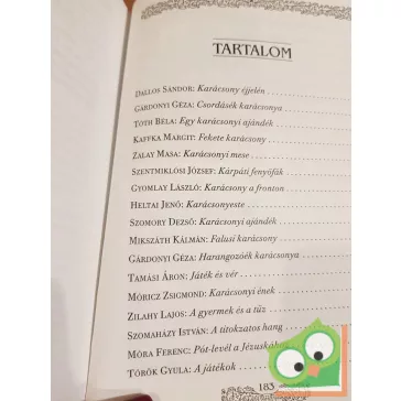   Karácsonyi ajándék - Magyar írók karácsonyi elbeszélései