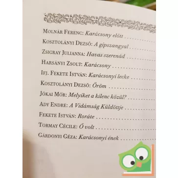   Karácsonyi ajándék - Magyar írók karácsonyi elbeszélései