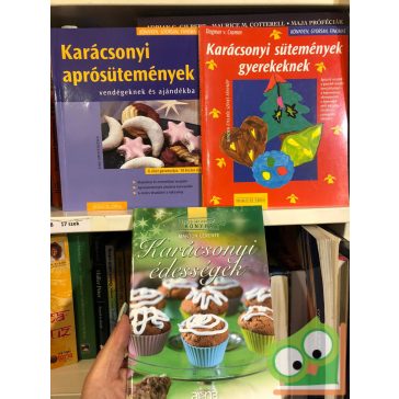 Karácsonyi sütirecept csomag (3 db)