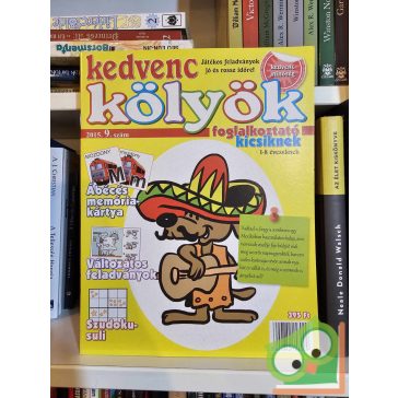   Kedvenc Kölyök Foglalkoztató Kicsiknek 2015/9 (1-8 éveseknek)