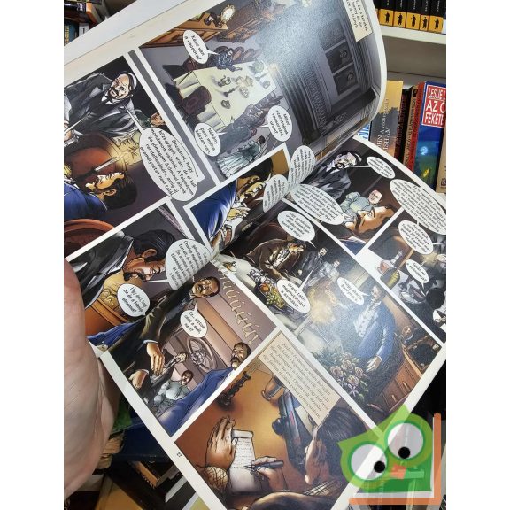 Arthur Conan Doyle - J. R. Parks: A sátán kutyája (Klasszikusok képregényben) (ritka, újszerű)