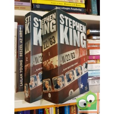 Stephen King: 11/22/63 l-ll. kötet (Nagyon ritka)