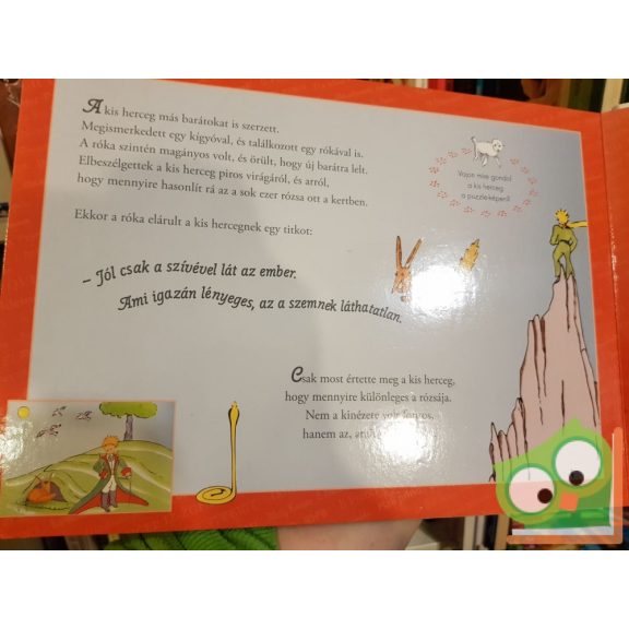 A kis herceg - Varázslatos puzzle könyv