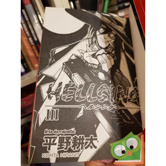 Hirano Kohta: Hellsing 3. (Hellsing 3.) (magyar nyelvű manga)