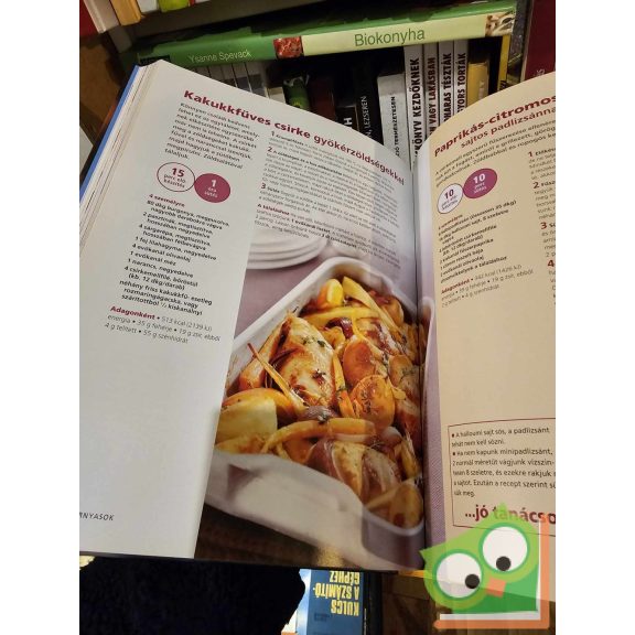 Rácz Ildikó, Koczka Erika (szerk.): Könnyű ételek a rohanó hétköznapokra (Reader's Digest)