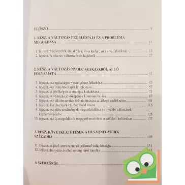 John P. Kotter: A változások irányítása (ritka)