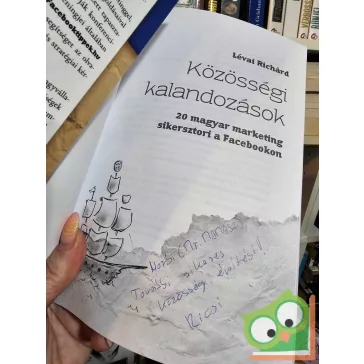 Lévai Richárd: Közösségi kalandozások (dedikált)