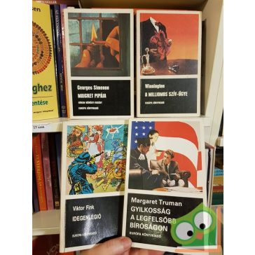 4 db-os Európa Kiadós krimicsomag