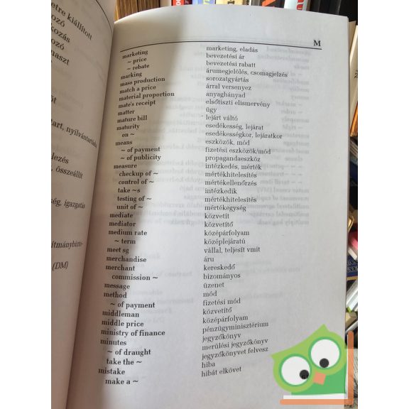 Engel Péterné: Angol-magyar, Magyar -angol külkereskedelmi szótár