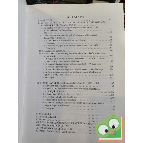 Botka János: Kunok-jászok katonáskodása és ünnepi bandériumai (ritka)