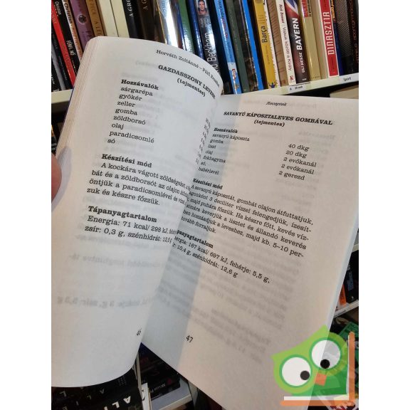 Dr. Bodánszky Hedvíg, Horváth Zoltánné, Pálfi Erzsébet, Bárdos György: Laktózérzékenyek könyve