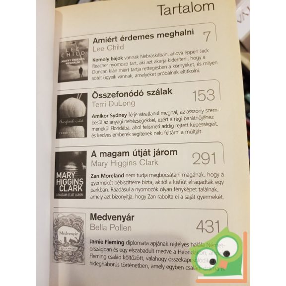 Lee Child, Terri DuLong, Mary Higgins Clark, Bella Pollen  (Reader's Digest)