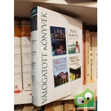 Lee Child, Nora Roberts, Peter Mayle, Douglas Preston