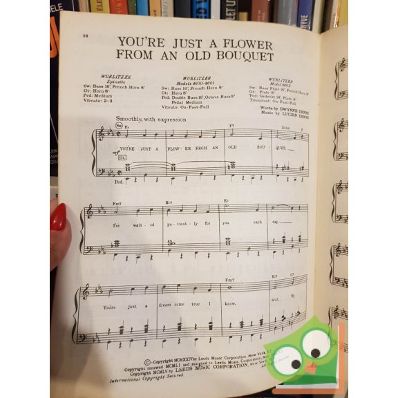 Leeds Hits of Our Times for Wurlitzer Organs