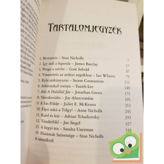 Ian Whates (szerk.): Legendák - Történetek David Gemmell emlékére