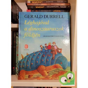   Gerald Durrell: Léghajóval a dinoszauruszok földjén (Léghajóval a világ körül 2.) (nagyon ritka)