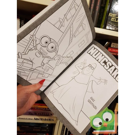 Minyonok - Gru színre lép - Légy te is gonosztevő! (Színezőkönyv)