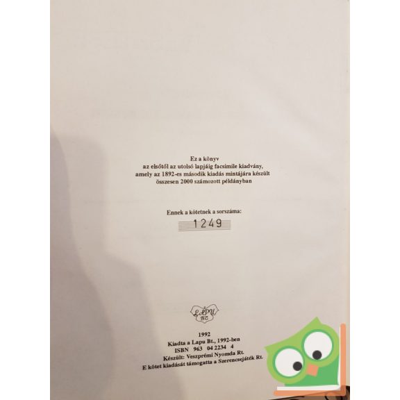 Kovácsy, Monostori: A ló és tenyésztése (számozott, reprint)