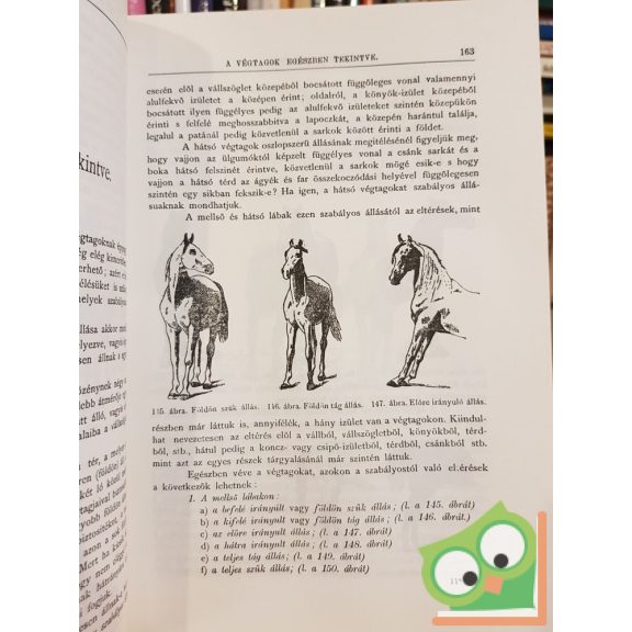 Kovácsy, Monostori: A ló és tenyésztése (számozott, reprint)
