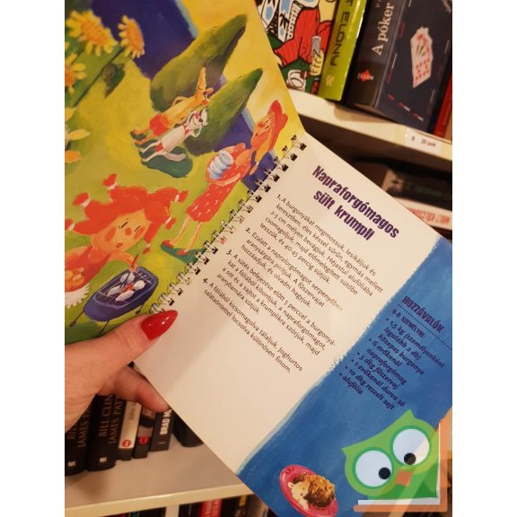 Heltai Csaba (szerk.): Luca születésnapi zsúrja (Szakácskönyv vidám rajzokkal)